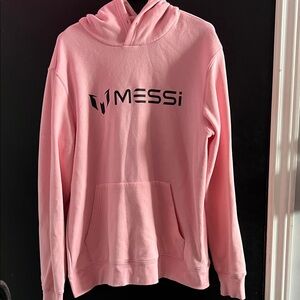 Messi Pink Men's Hoodie